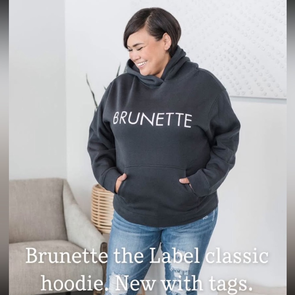 Brunette The Label Charcoal classic Brunette Hoodie
